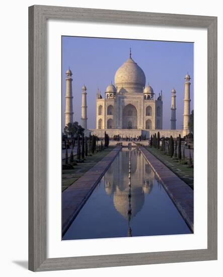 Taj Mahal, Agra, Uttar Pradesh, India-Peter Oxford-Framed Photographic Print