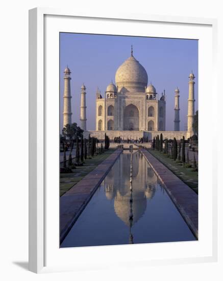 Taj Mahal, Agra, Uttar Pradesh, India-Peter Oxford-Framed Photographic Print