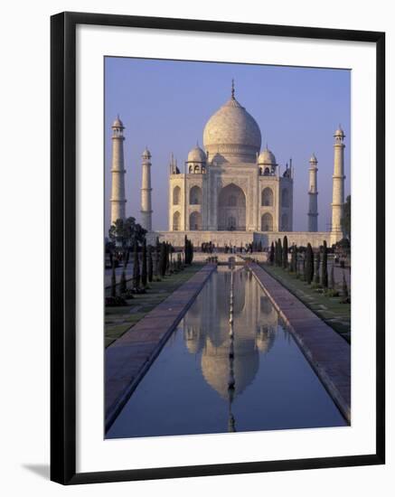 Taj Mahal, Agra, Uttar Pradesh, India-Peter Oxford-Framed Photographic Print