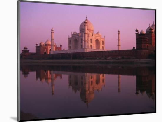 Taj Mahal and Jamid Masjid-Mick Roessler-Mounted Photographic Print