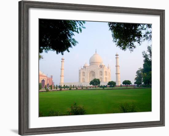 Taj Mahal at Sunrise, Agra, India-Bill Bachmann-Framed Photographic Print