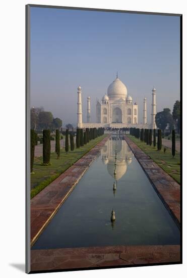 Taj Mahal at Sunrise, UNESCO World Heritage Site, Agra, Uttar Pradesh, India, Asia-Peter Barritt-Mounted Photographic Print