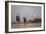 Taj Mahal Camels-Charles Bowman-Framed Photographic Print