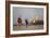 Taj Mahal Camels-Charles Bowman-Framed Photographic Print