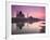 Taj Mahal From Along the Yamuna River at Dusk, India-Walter Bibikow-Framed Photographic Print