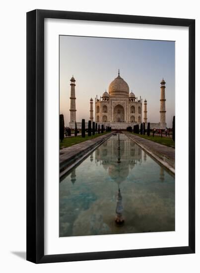 Taj Mahal In Agra, India-Lindsay Daniels-Framed Photographic Print