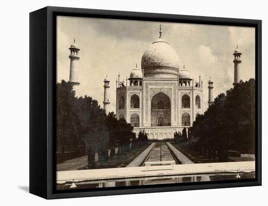 Taj Mahal in Agra, India-null-Framed Stretched Canvas