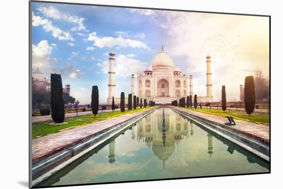 Taj Mahal in India-Marina Pissarova-Mounted Photographic Print