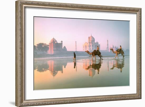 Taj Mahal, India-Frans Lemmens-Framed Art Print