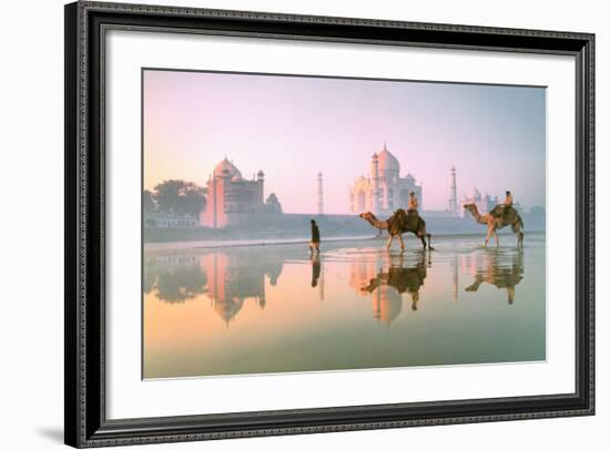 Taj Mahal, India-Frans Lemmens-Framed Art Print