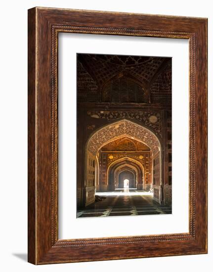 Taj Mahal interior, Agra, Uttar Pradesh, India-Panoramic Images-Framed Photographic Print