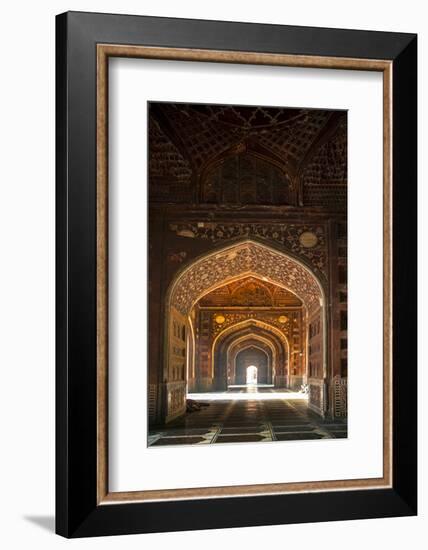 Taj Mahal interior, Agra, Uttar Pradesh, India-Panoramic Images-Framed Photographic Print