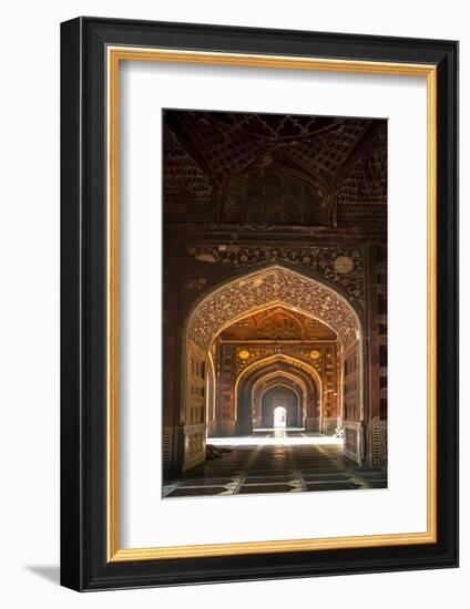 Taj Mahal interior, Agra, Uttar Pradesh, India-Panoramic Images-Framed Photographic Print