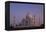 Taj Mahal North Side Viewed across Yamuna River at Sunset, Agra, Uttar Pradesh, India, Asia-Peter Barritt-Framed Premier Image Canvas