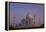 Taj Mahal North Side Viewed across Yamuna River at Sunset, Agra, Uttar Pradesh, India, Asia-Peter Barritt-Framed Premier Image Canvas