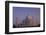 Taj Mahal North Side Viewed across Yamuna River at Sunset, Agra, Uttar Pradesh, India, Asia-Peter Barritt-Framed Photographic Print