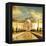 Taj Mahal Palace In India On Sunrise-Andrushko Galyna-Framed Stretched Canvas