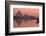 Taj Mahal Reflected in the Yamuna River at Sunset-Doug Pearson-Framed Photographic Print