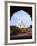 Taj Mahal Through Ornate Arch-Charles Bowman-Framed Photographic Print