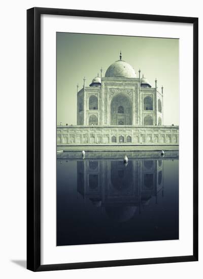 Taj Mahal, UNESCO World Heritage Site, Agra, Uttar Pradesh, India, Asia-Doug Pearson-Framed Photographic Print