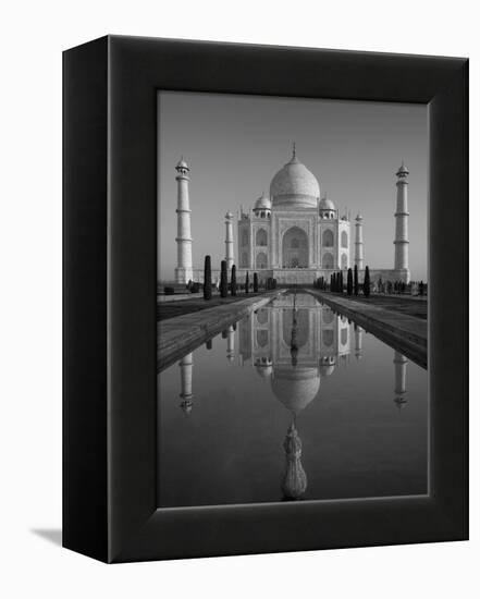 Taj Mahal, UNESCO World Heritage Site, Agra, Uttar Pradesh, India, Asia-Ben Pipe-Framed Premier Image Canvas