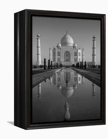 Taj Mahal, UNESCO World Heritage Site, Agra, Uttar Pradesh, India, Asia-Ben Pipe-Framed Premier Image Canvas
