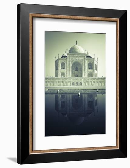 Taj Mahal, UNESCO World Heritage Site, Agra, Uttar Pradesh, India, Asia-Doug Pearson-Framed Photographic Print