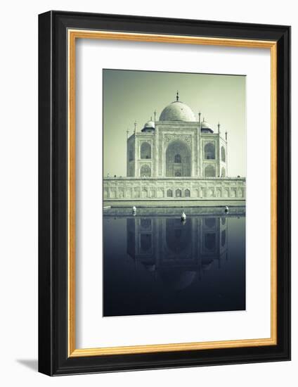 Taj Mahal, UNESCO World Heritage Site, Agra, Uttar Pradesh, India, Asia-Doug Pearson-Framed Photographic Print