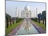 Taj Mahal, UNESCO World Heritage Site, Agra, Uttar Pradesh State, India, Asia-Gavin Hellier-Mounted Photographic Print