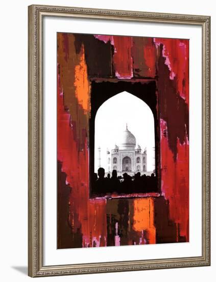 Taj Mahal-Anne Valverde-Framed Art Print