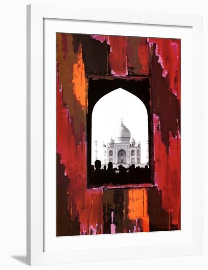 Taj Mahal-Anne Valverde-Framed Art Print