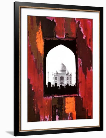 Taj Mahal-Anne Valverde-Framed Art Print