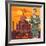 Taj mahal-Bruno Pozzo-Framed Art Print