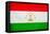 Tajikistan Flag Design with Wood Patterning - Flags of the World Series-Philippe Hugonnard-Framed Stretched Canvas