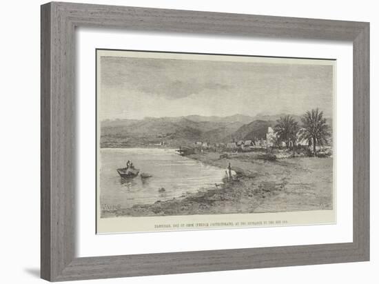 Tajourah, Bay of Obok (French Protectorate), at the Entrance to the Red Sea-Georges Fraipont-Framed Giclee Print