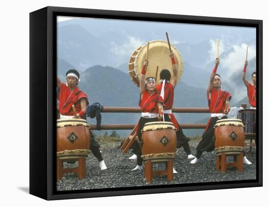 Takahara, Taikoh Drum Corp, , Wakayama, Japan-Rob Tilley-Framed Premier Image Canvas