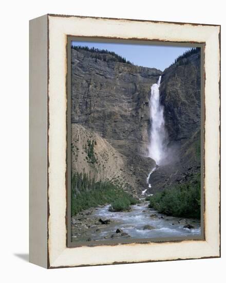 Takakkaw Falls, 254M High, Yoho National Park, British Columbia, Rockies, Canada-Geoff Renner-Framed Premier Image Canvas