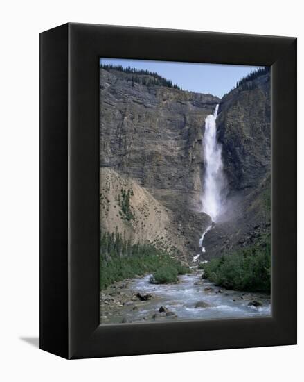 Takakkaw Falls, 254M High, Yoho National Park, British Columbia, Rockies, Canada-Geoff Renner-Framed Premier Image Canvas