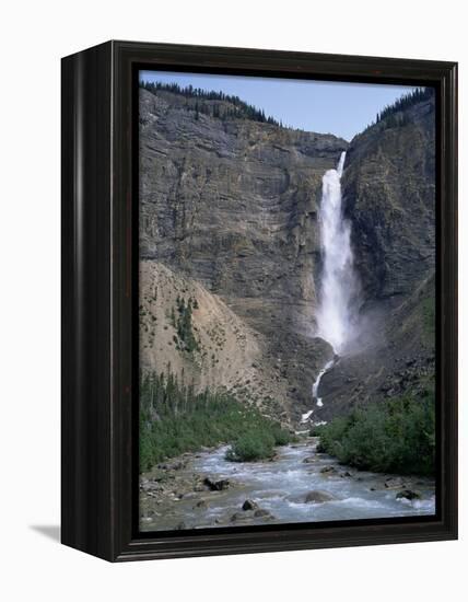 Takakkaw Falls, 254M High, Yoho National Park, British Columbia, Rockies, Canada-Geoff Renner-Framed Premier Image Canvas