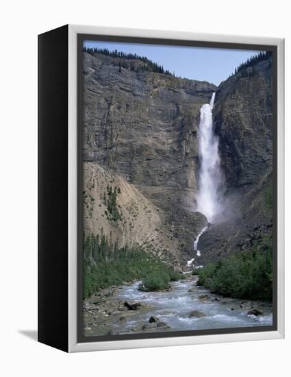 Takakkaw Falls, 254M High, Yoho National Park, British Columbia, Rockies, Canada-Geoff Renner-Framed Premier Image Canvas