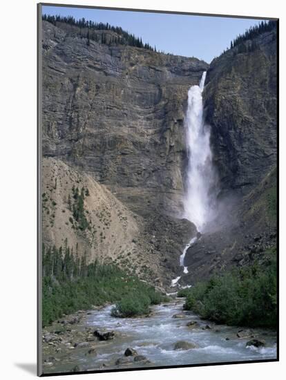 Takakkaw Falls, 254M High, Yoho National Park, British Columbia, Rockies, Canada-Geoff Renner-Mounted Photographic Print
