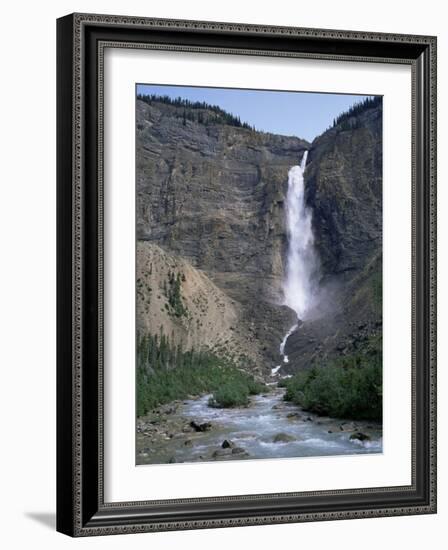 Takakkaw Falls, 254M High, Yoho National Park, British Columbia, Rockies, Canada-Geoff Renner-Framed Photographic Print