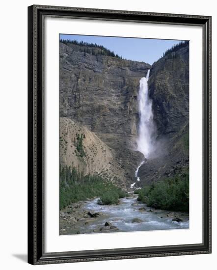 Takakkaw Falls, 254M High, Yoho National Park, British Columbia, Rockies, Canada-Geoff Renner-Framed Photographic Print