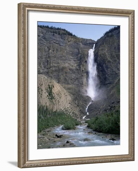 Takakkaw Falls, 254M High, Yoho National Park, British Columbia, Rockies, Canada-Geoff Renner-Framed Photographic Print