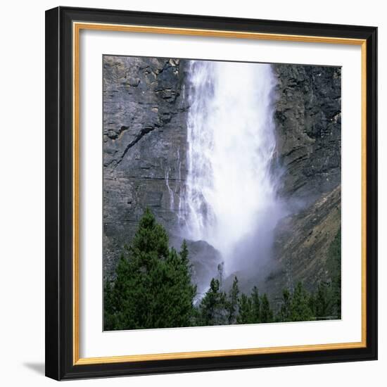 Takakkaw Falls Swollen by Summer Snowmelt, British Columbia (B.C.), Canada-Ruth Tomlinson-Framed Photographic Print