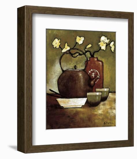 Takara Tea Room-Krista Sewell-Framed Giclee Print