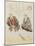 Takasago, Beach, C. 1832-Toyota Hokkei-Mounted Giclee Print