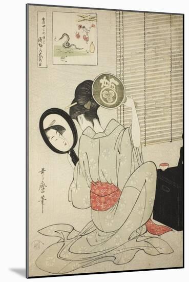 Takashima Ohisa, C.1795-Kitagawa Utamaro-Mounted Giclee Print