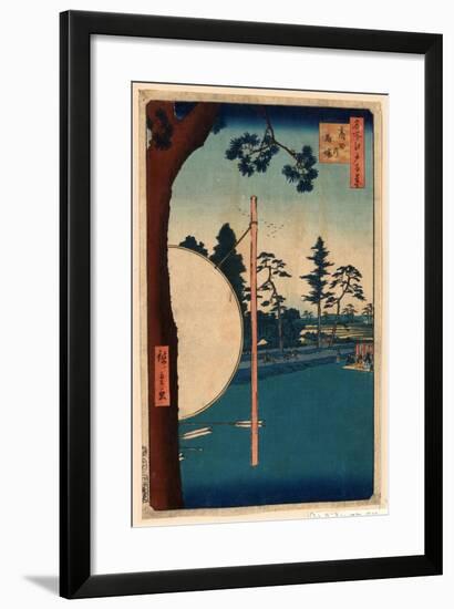 Takata No Baba-Utagawa Hiroshige-Framed Giclee Print