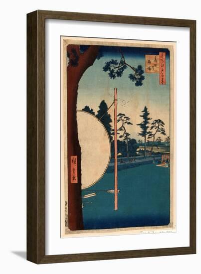 Takata No Baba-Utagawa Hiroshige-Framed Giclee Print